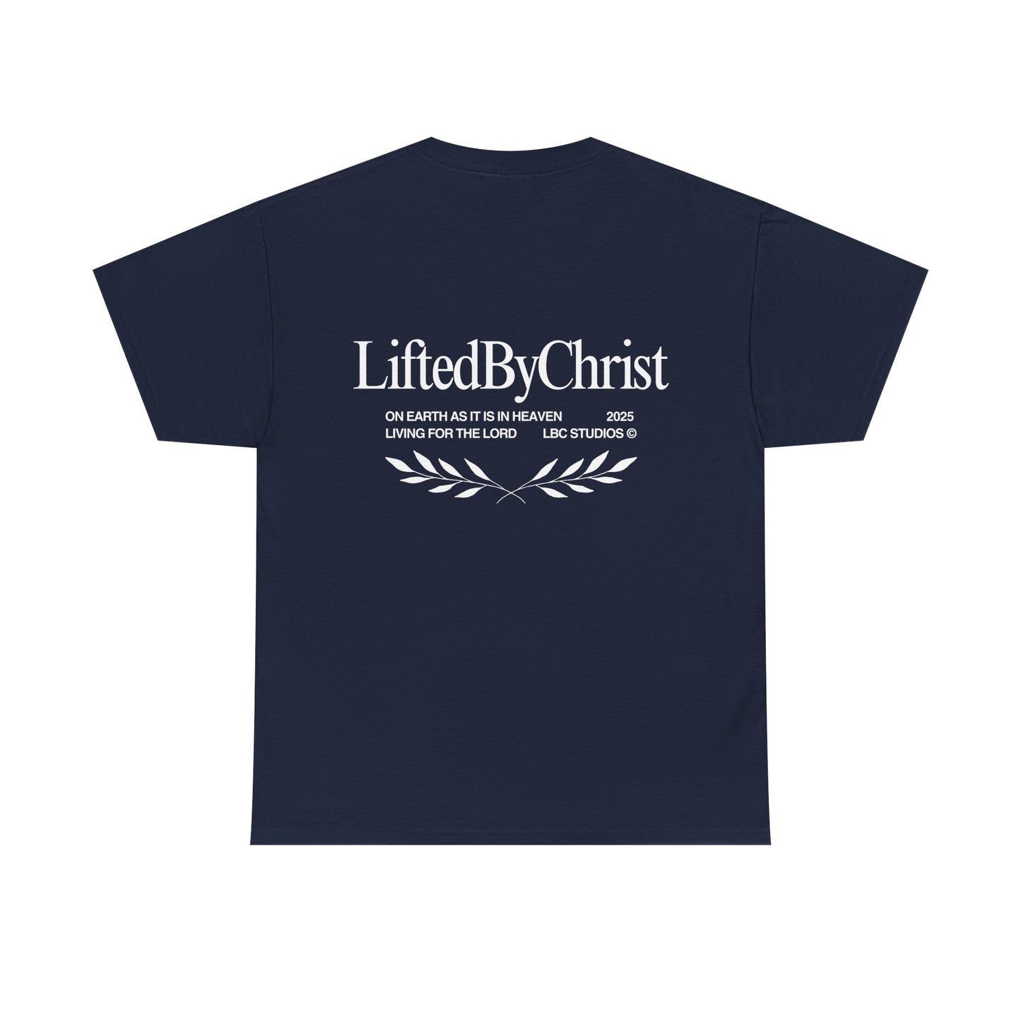 Heaven Heavyweight Cotton Tee - Lifted By Christ