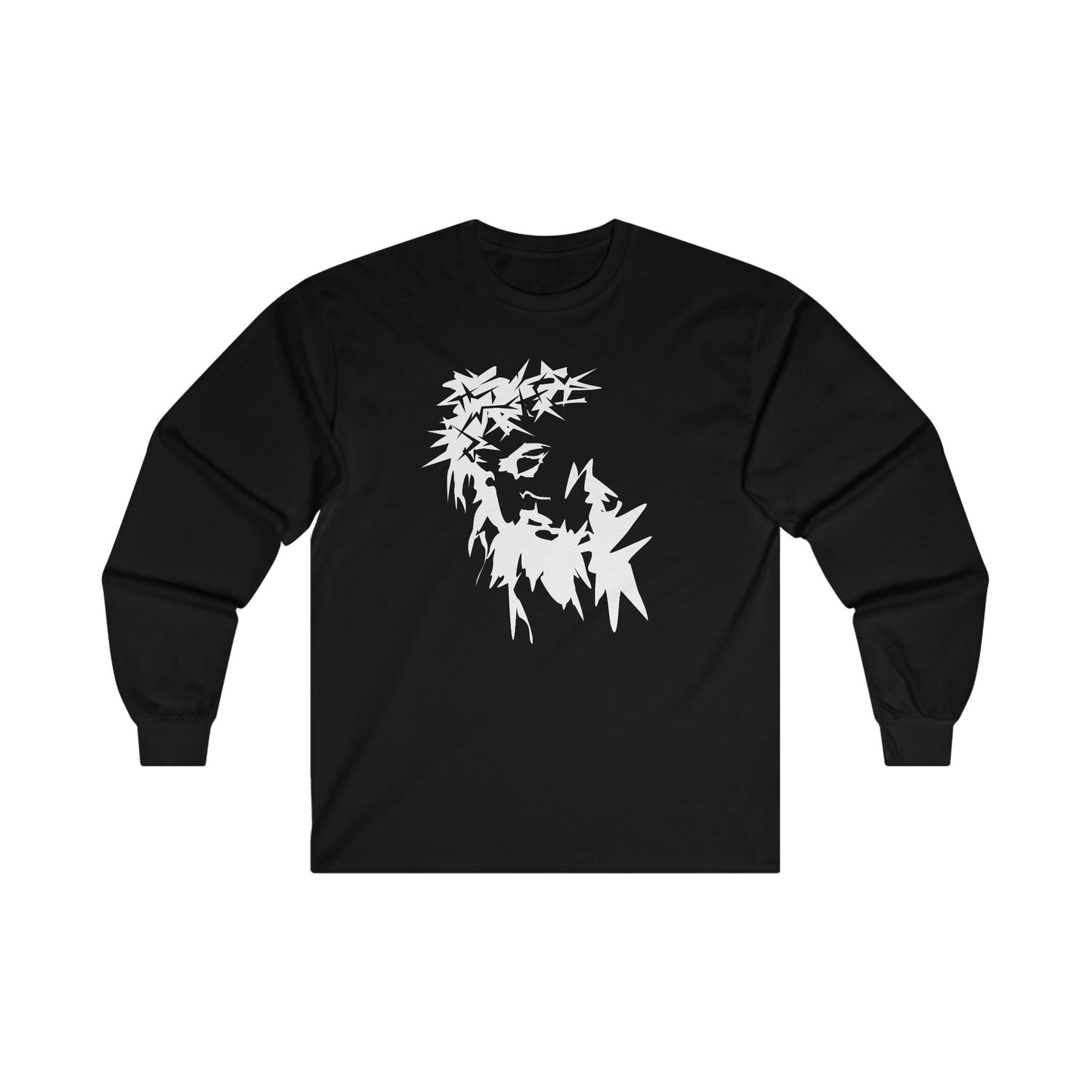 Jesus Face Long Sleeve - Lifted By Christ