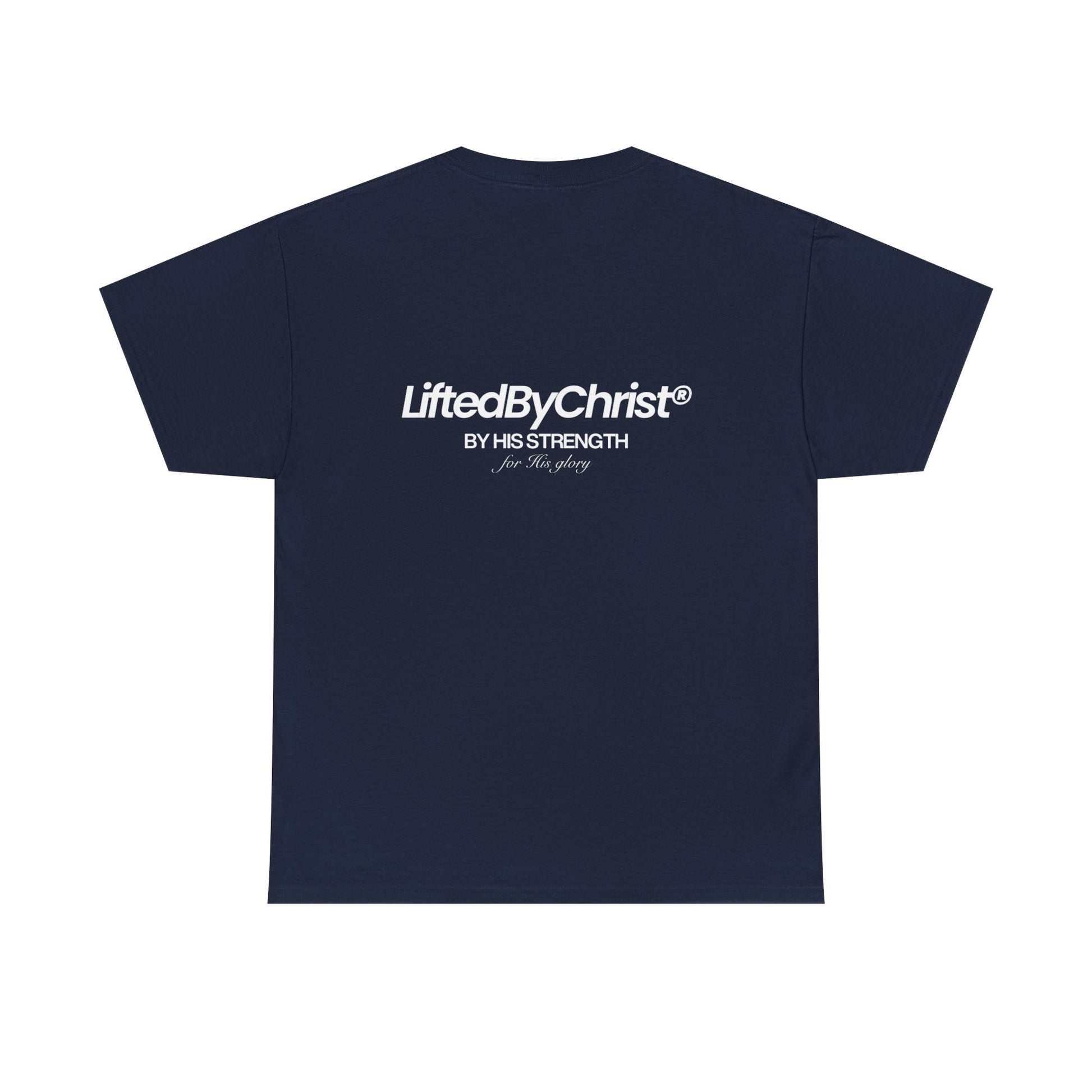 LBC By His Strength Heavyweight Cotton Tee - Lifted By Christ