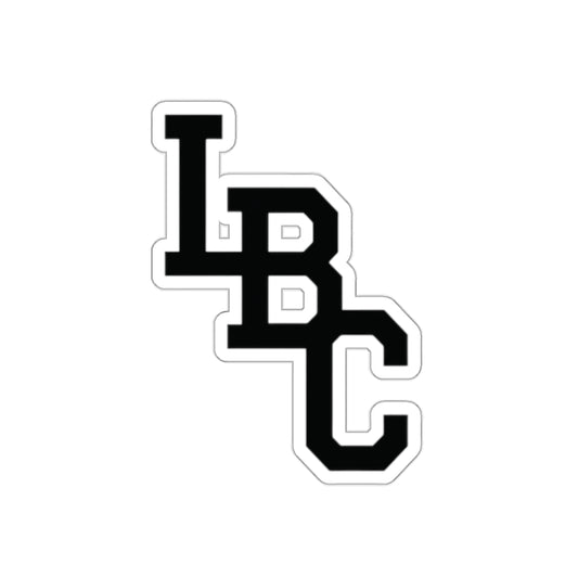 LBC Logo Sticker Black - Lifted By Christ