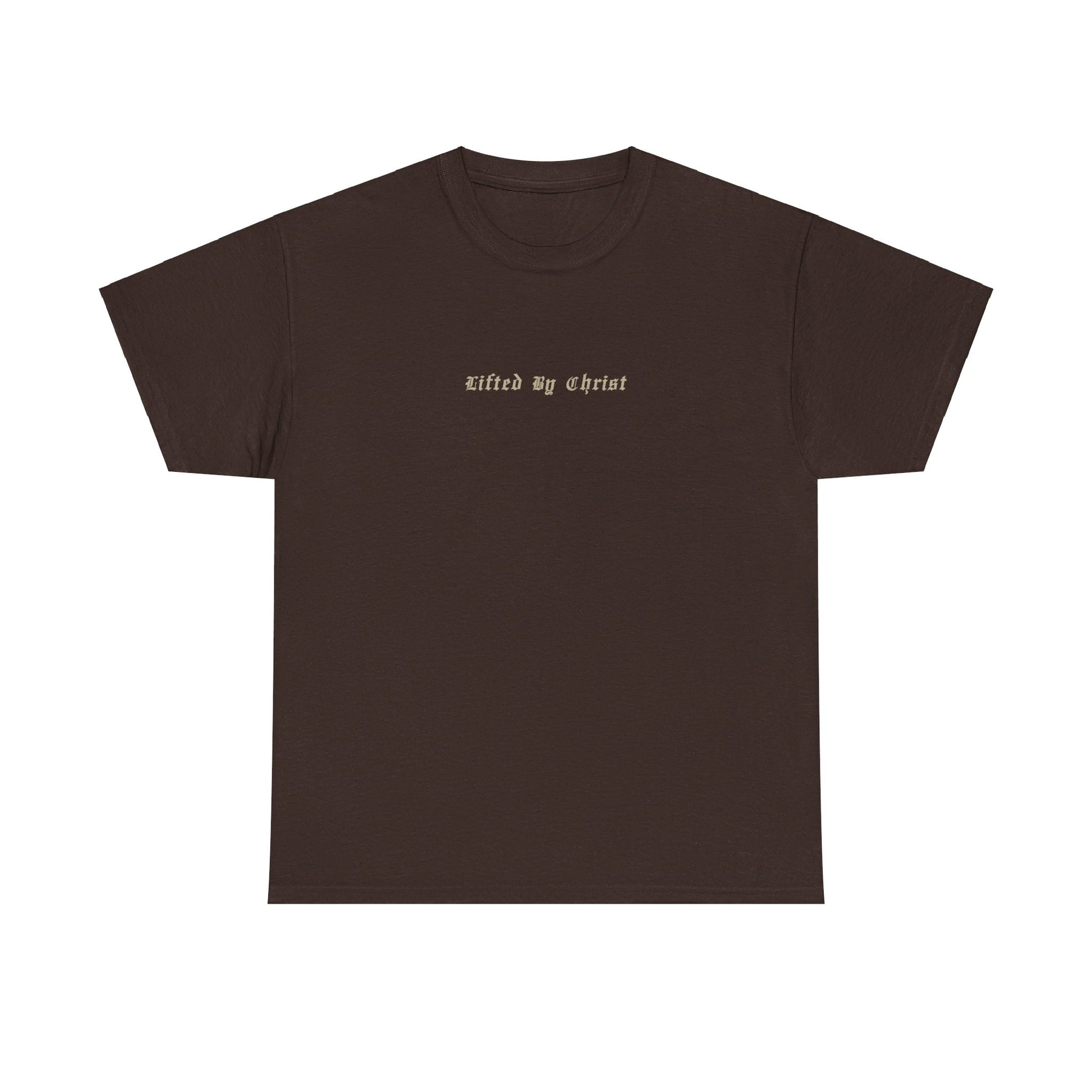 Fall LBC Old Font Heavyweight Cotton Tee - Lifted By Christ