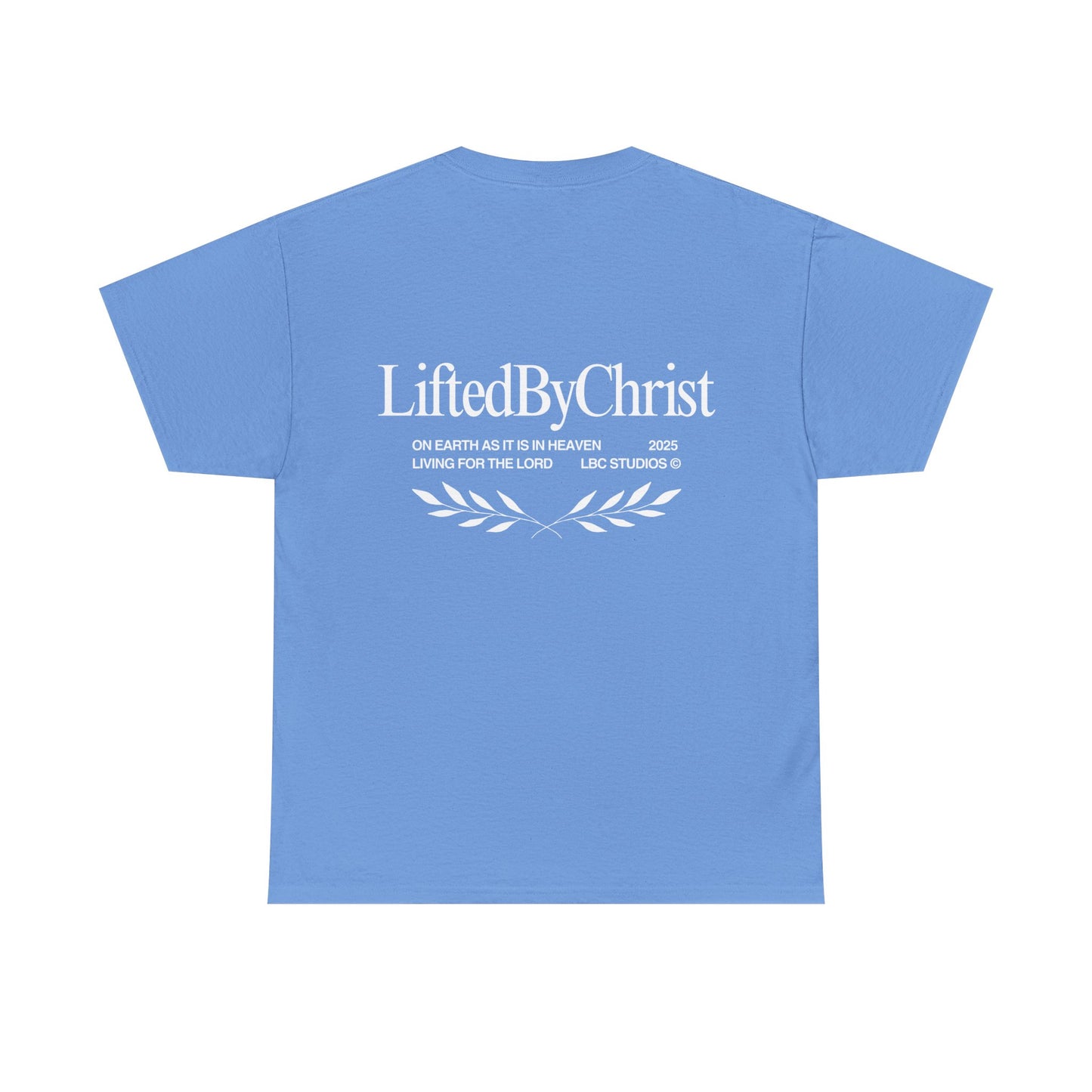 Heaven Heavyweight Cotton Tee - Lifted By Christ