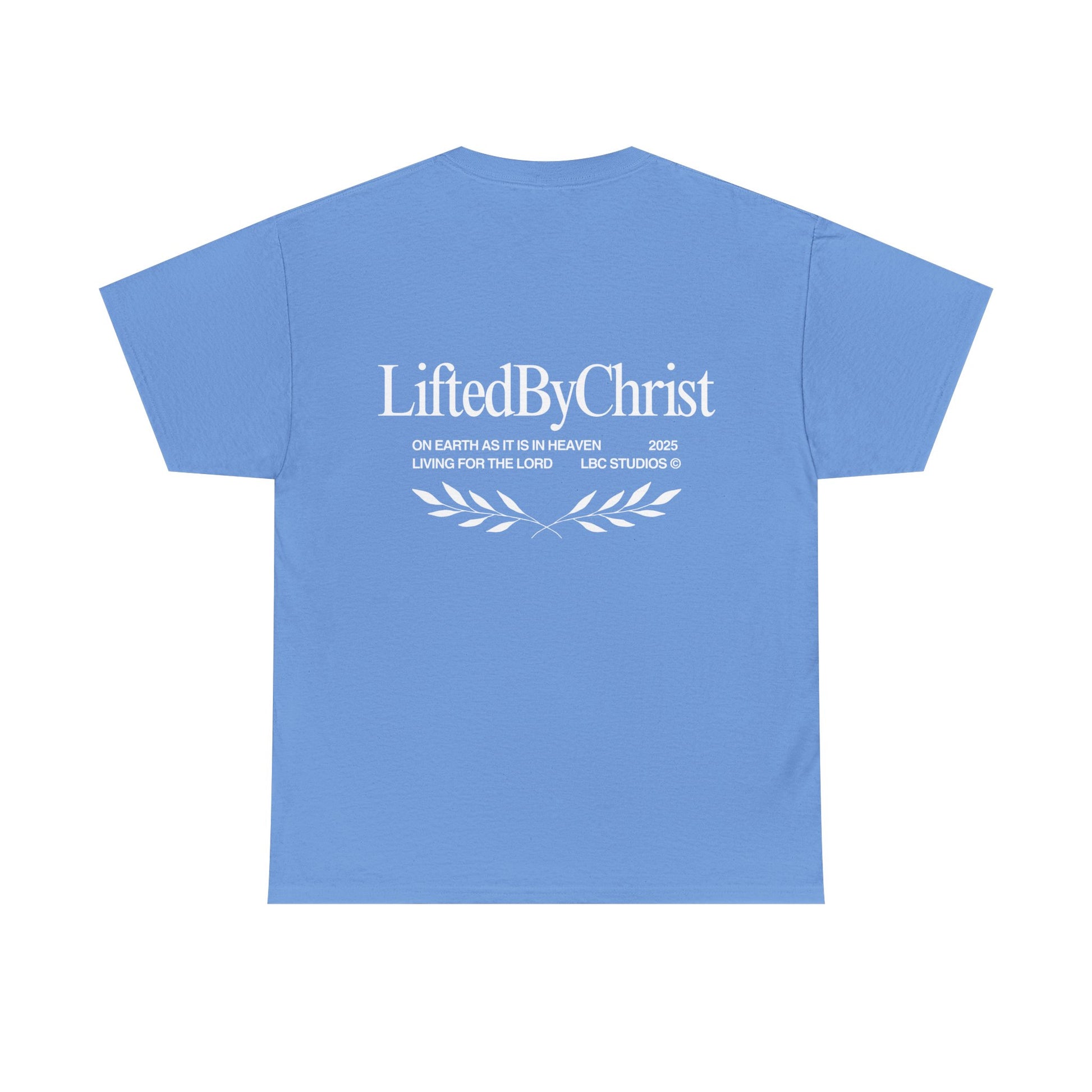 Heaven Heavyweight Cotton Tee - Lifted By Christ