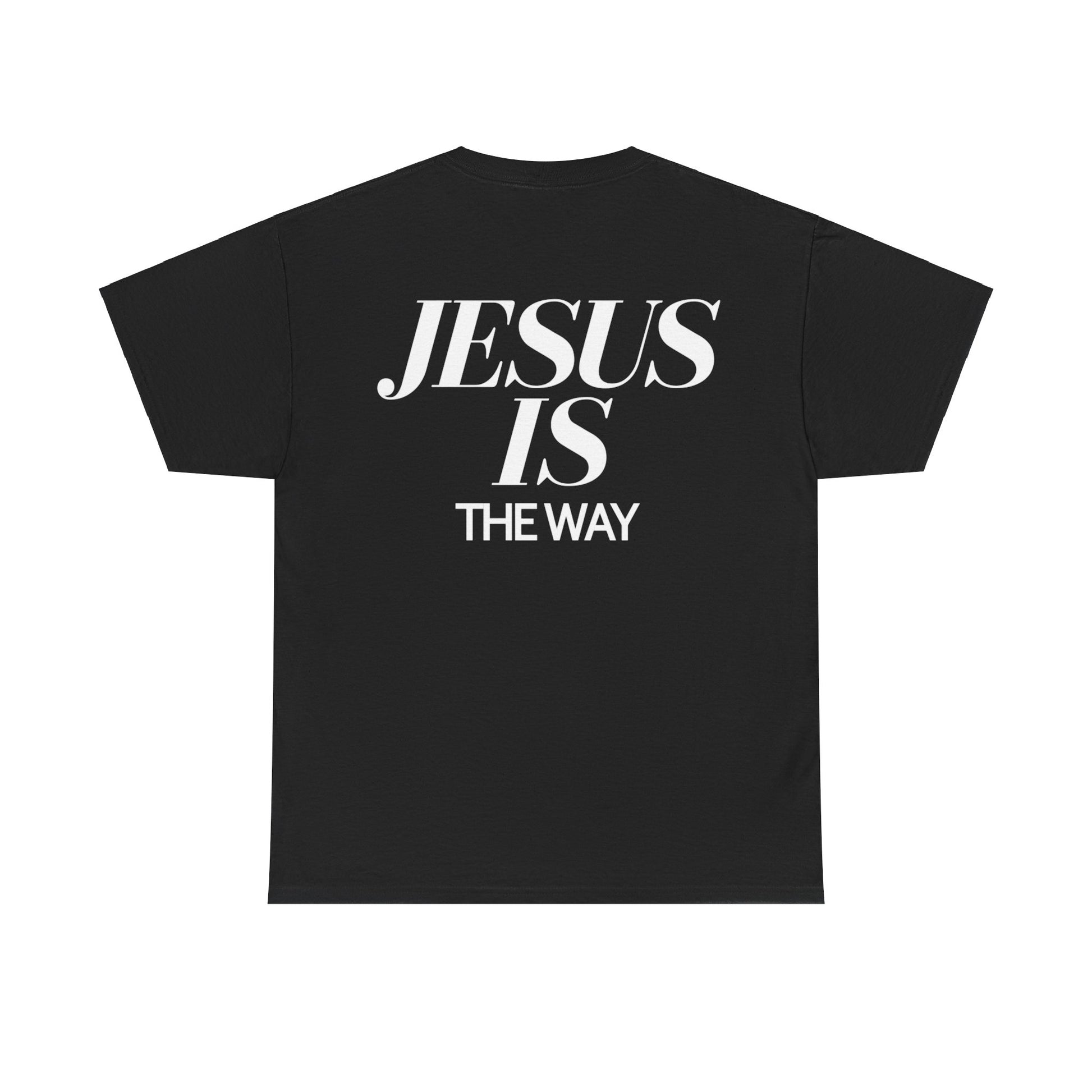 Jesus is the Way Heavyweight Cotton Tee - Lifted By Christ