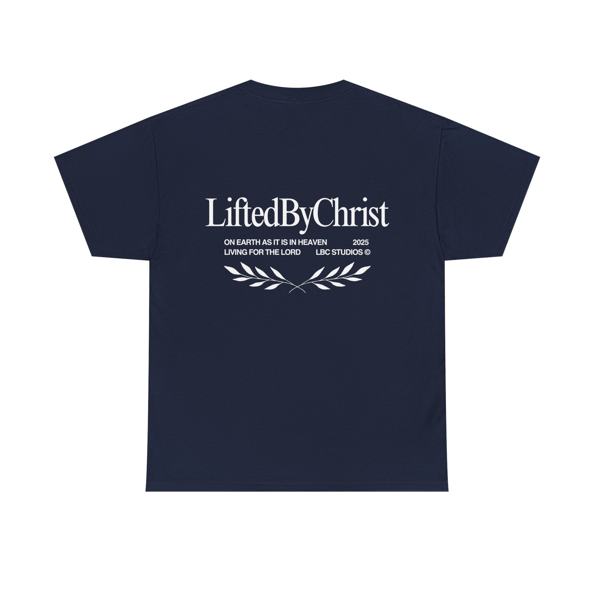 Heaven Heavyweight Cotton Tee - Lifted By Christ