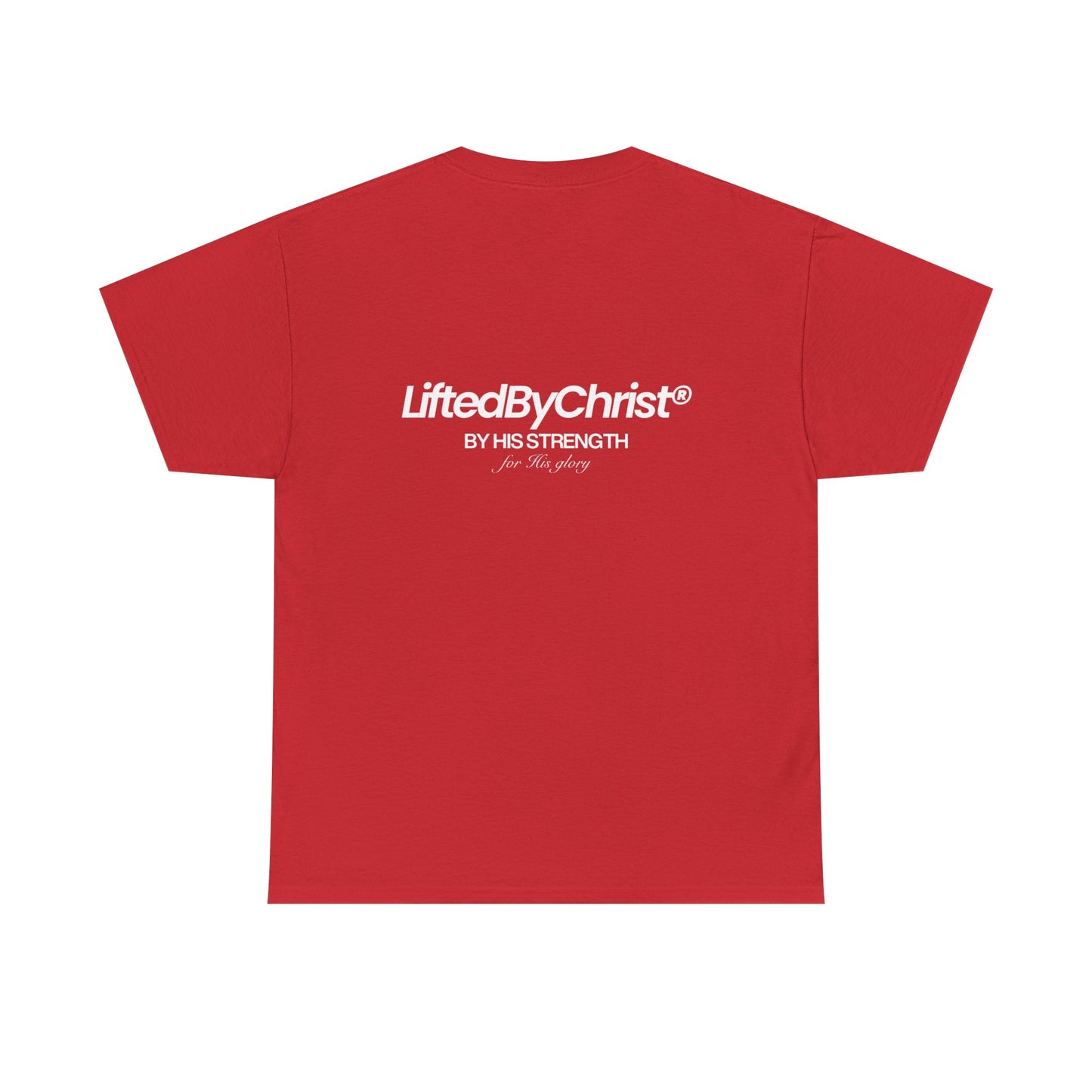LBC By His Strength Heavyweight Cotton Tee - Lifted By Christ