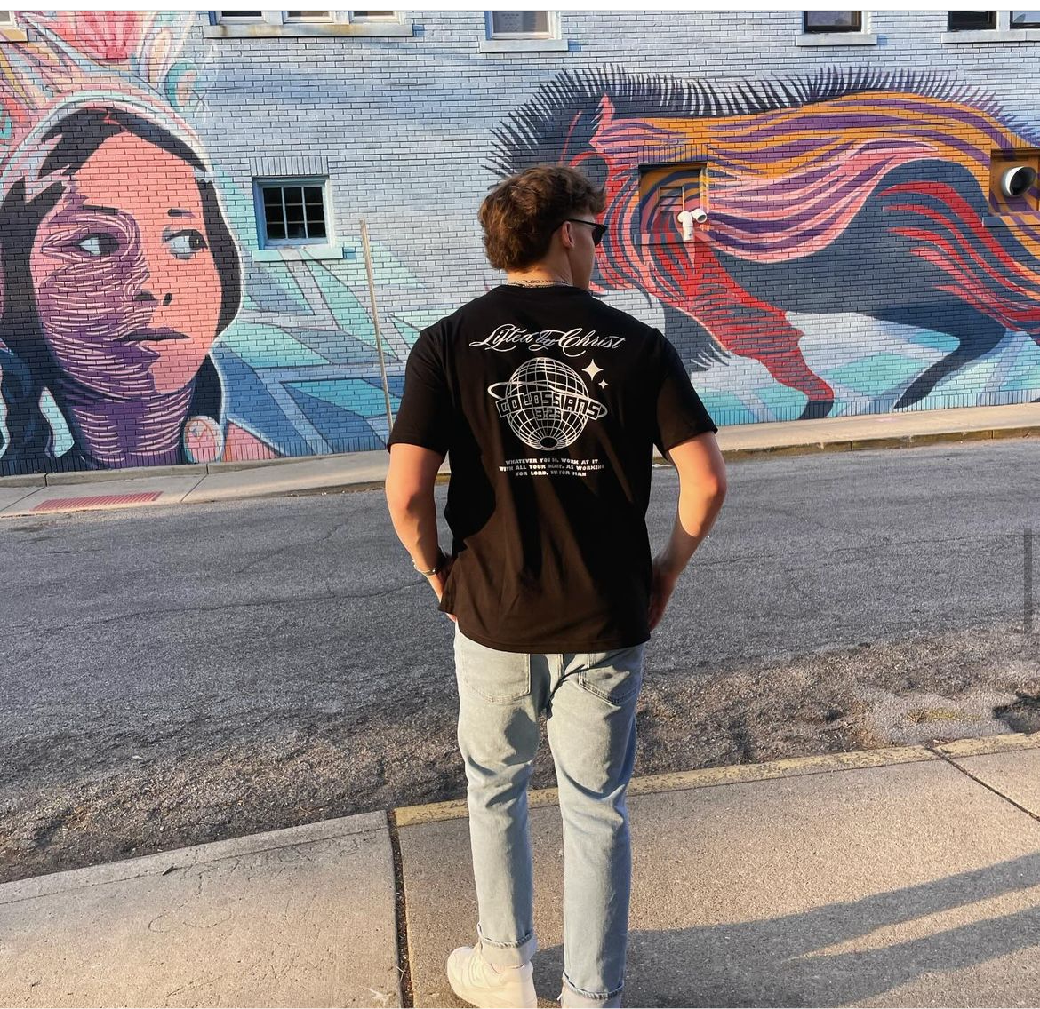 Streetwear Colossians 3:23 Tee - Lifted By Christ