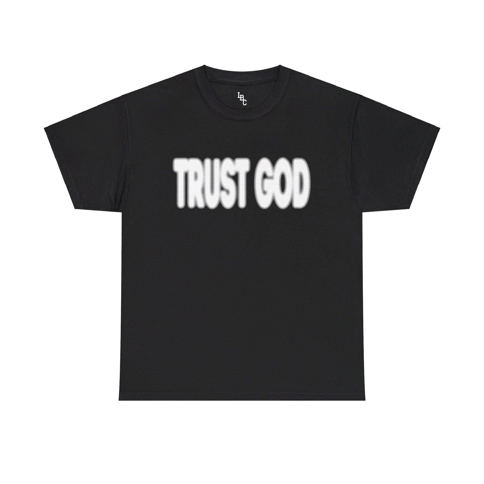 Trust God Heavyweight Cotton Tee - Lifted By Christ
