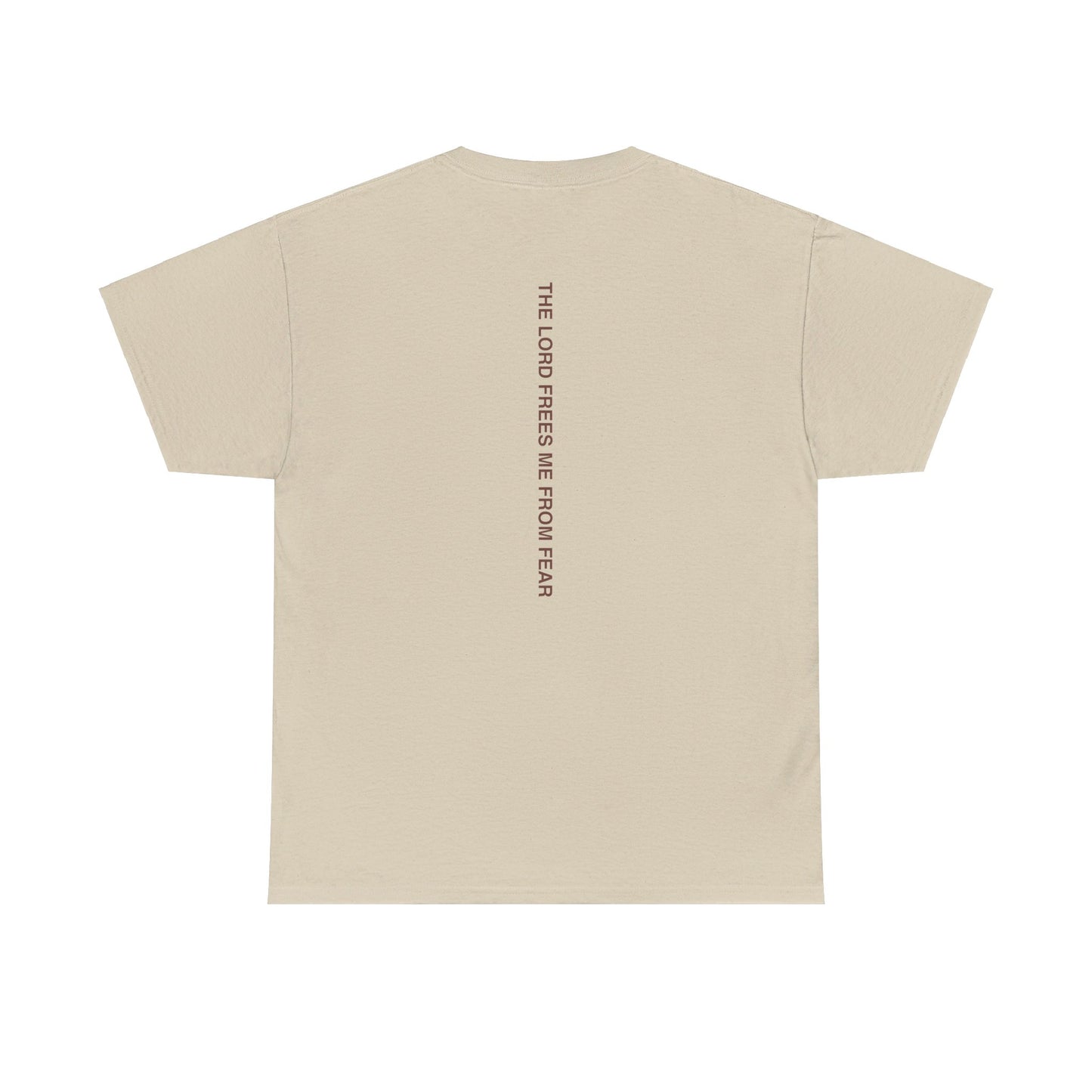 Free from Fear Heavyweight Cotton Tee - Lifted By Christ