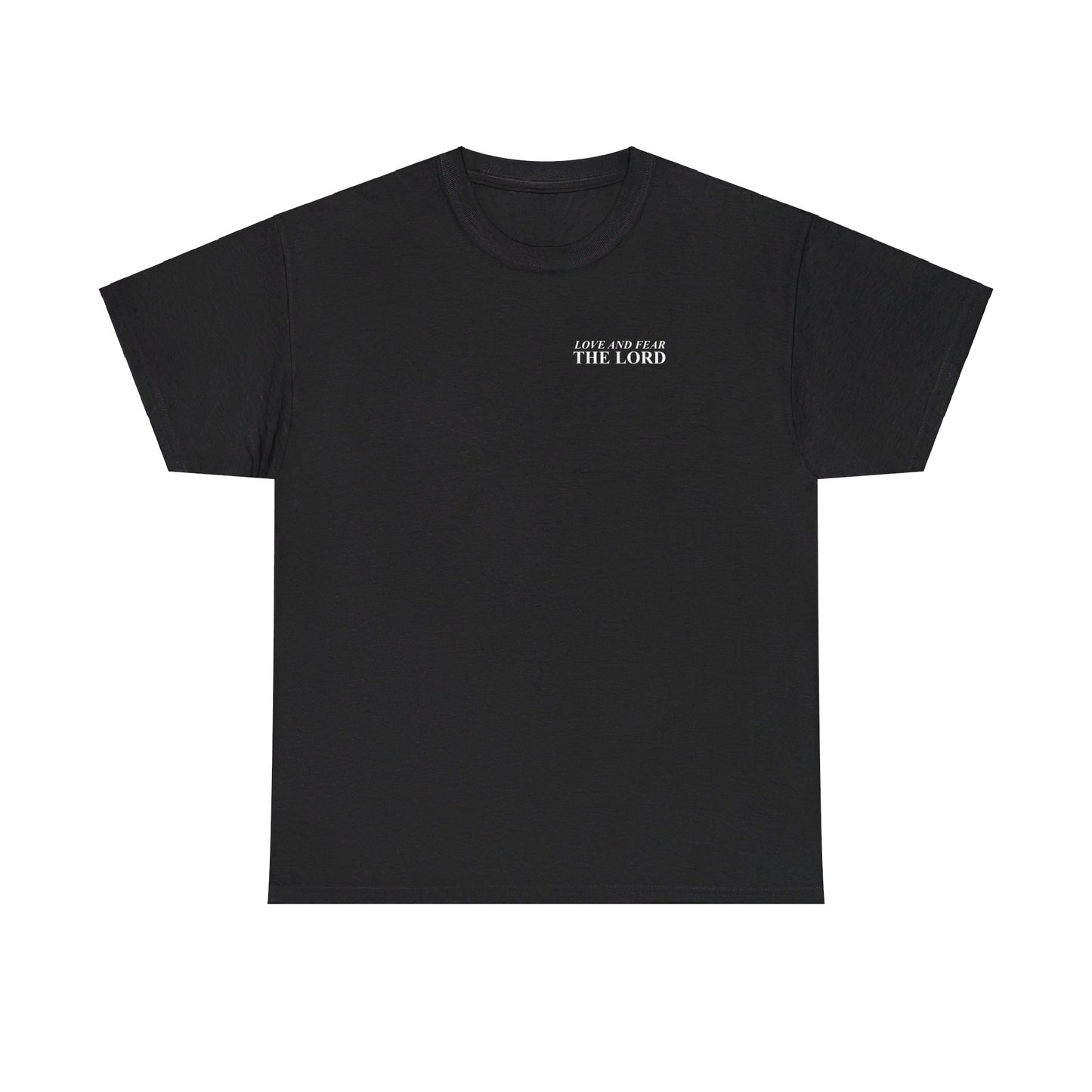 God Loves Graphic Tee Heavyweight Cotton - Lifted By Christ