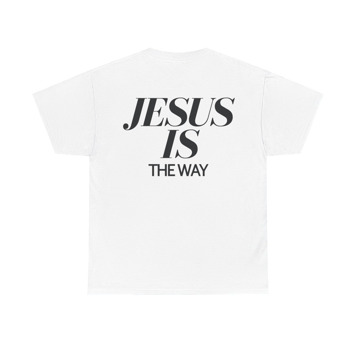 Jesus is the Way Heavyweight Cotton Tee - Lifted By Christ