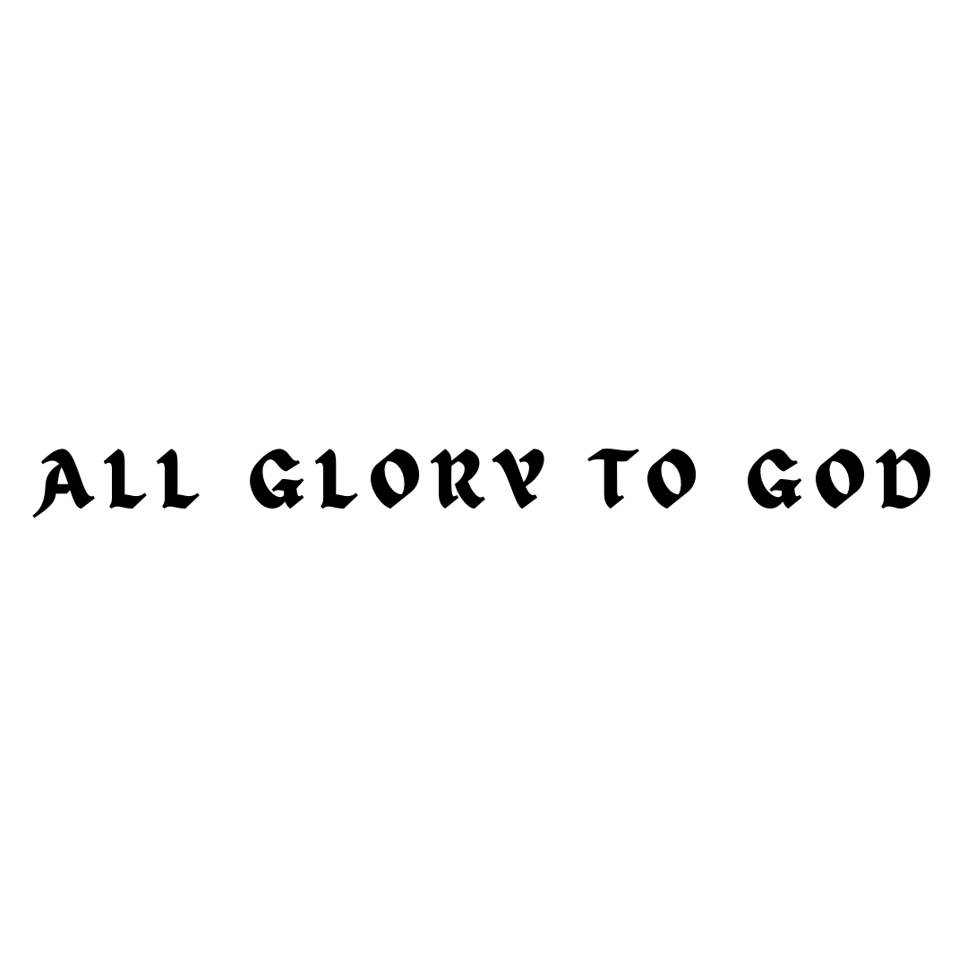 All Glory to God Tee - Lifted By Christ