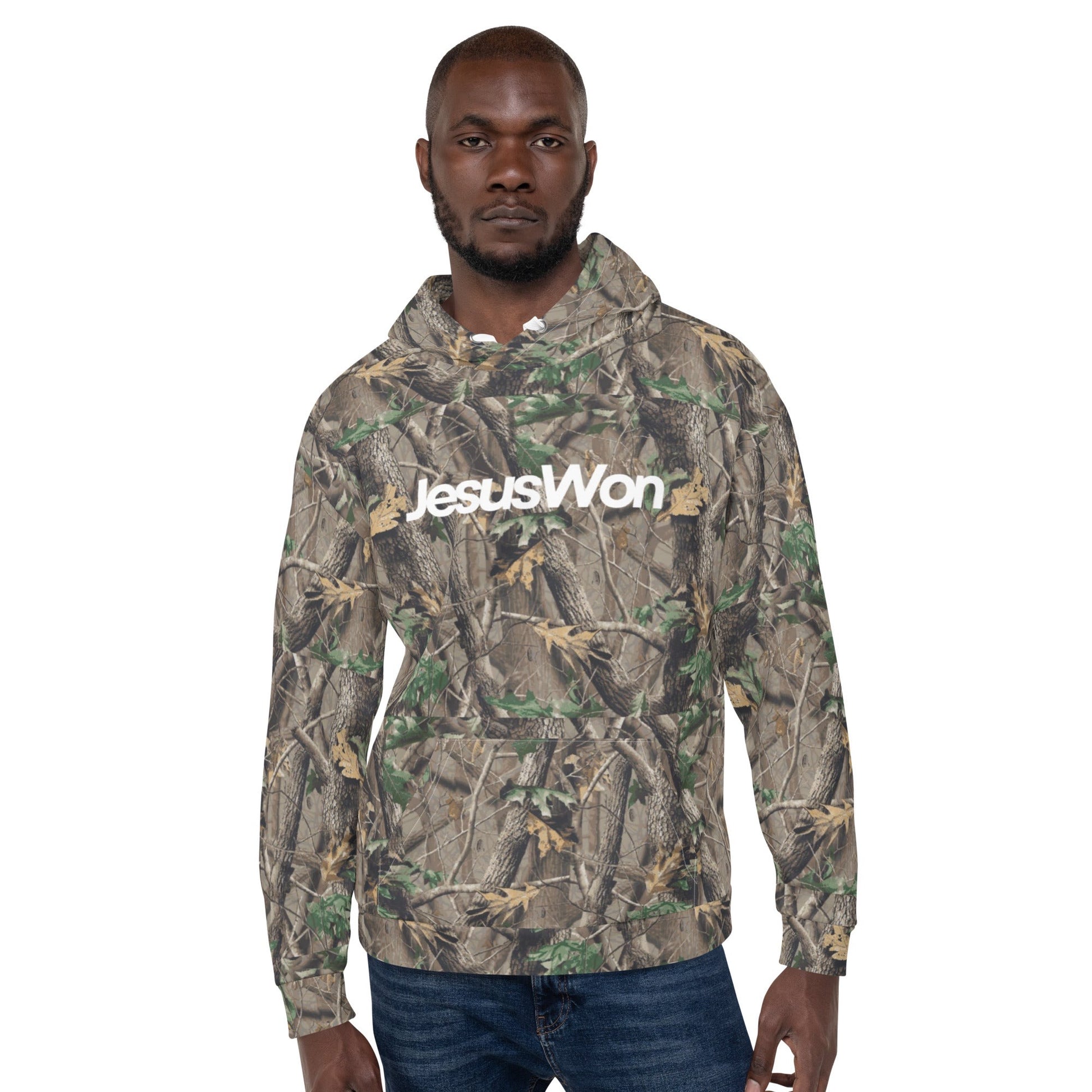 Camo Jesus Won Hoodie - Lifted By Christ