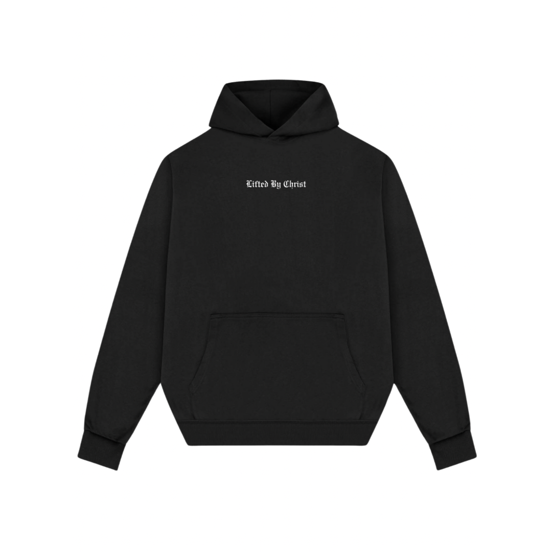 LBC Old Font Hoodie - Lifted By Christ