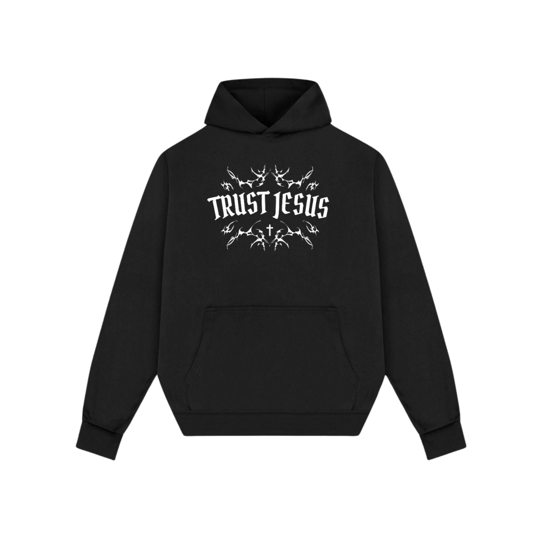 Trust Jesus Logo Hoodie - Lifted By Christ